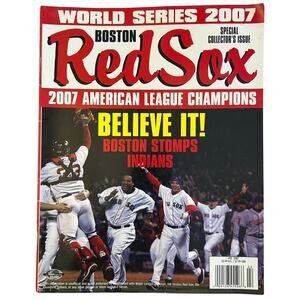 World Series 2007 Boston Red Sox Collectors Issue Believe It - Baseball MLB